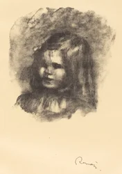 Claude Renoir, balra fordult Claude Renoir, balra fordul, 1904.
