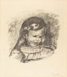 Claude Renoir, lehajtott fejjel, 1900-as évek.