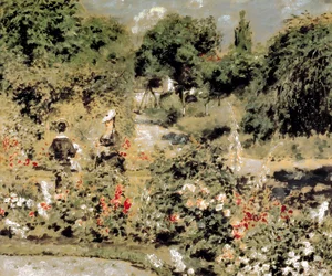 Fontenay-aux-Roses-i kert, 1873-74 körül (olaj, vászon)