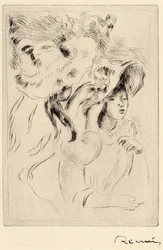 Le Chapeau Epignele, Pinning the Hat, 1894.
