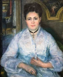 Madame Victor Choquet fehérben