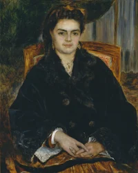 Madame Édouard Bernier Marie-Octavie-Stéphanie Laurens, 1838-1920, 1871.