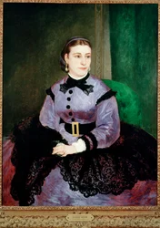 Mademoiselle Sicot (olaj, vászon)