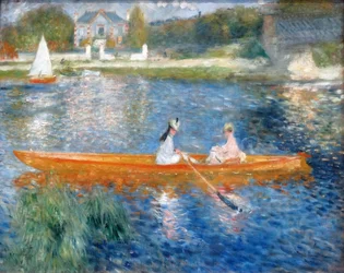 Pierre-Auguste Renoir „A csónak (La Yole)” című festménye