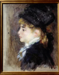 Margot portréja. Pierre Auguste Renoir (1841-1919) festménye