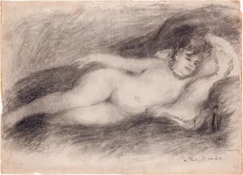 Fekvő akt, 1903-7 körül