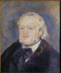 Richard Wagner Palermóban festett a zeneszerző egyik tisztelőjének (festmény vászonra)