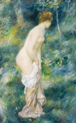 Álló fürdőző, 1887