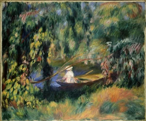 A csónak, 1878 körül.