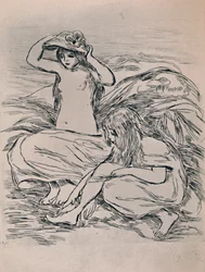 Két fürdőző, 1946