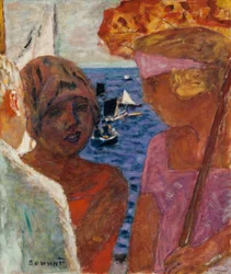 Beszélgetés Arcachonban, 1926-1930.