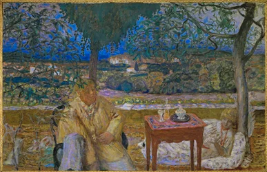Conversation en Provence olaj, vászon)