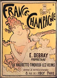 Franciaország Champagne. Litográfia ... (litográfia)