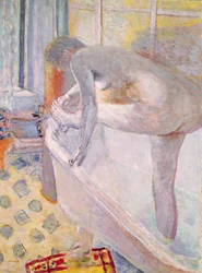 Nagy akt a fürdőkádban, 1924