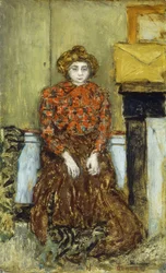 Marthe, 1896 körül (olaj, fedélzeten)