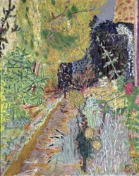 A kert, 1936 körül (olaj, vászon)