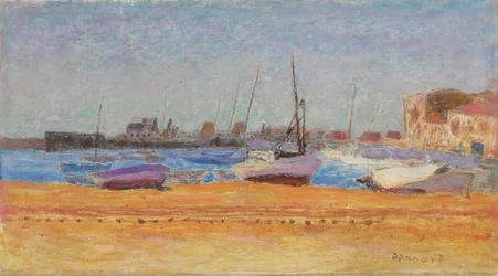 Cannes kikötője; Le Port de Cannes, 1924 körül (olaj, vászon)