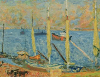St. Tropez kikötője, 1930