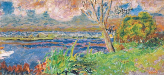 A Szajna Vernonban, 1923 körül (olaj, vászon)
