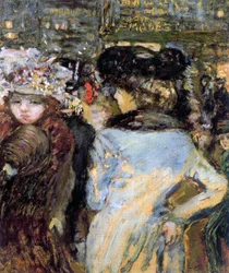 Két nő, Place Clichy, Párizs, 1905