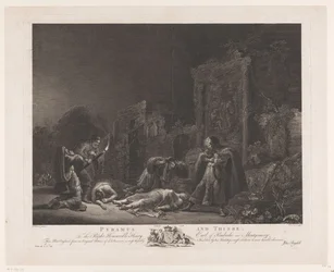 Pyramus és Thisbea Pyramus és Thisbe (cím az objektumon) Anglia fő festményei (sorozat címe) A legtöbb nagybetűs festmény Angliában (sorozat címe)