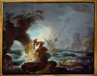 Roncs. Pierre Charles Le Mettay (1726-1759) festménye