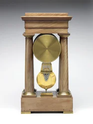 Decimális óra, 1798-1805 körül (fenyő, sárgaréz és zománc)