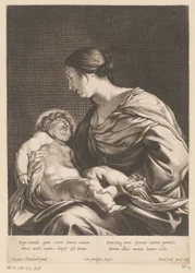 Mária gyermekével