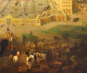 A versailles-i kastély és a Place d