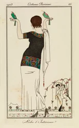 Tányér a Costumes Parisiens-től