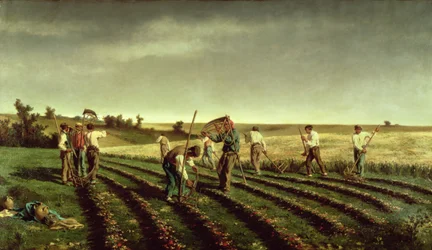 Apró aratás Chambaudouinban, 1882