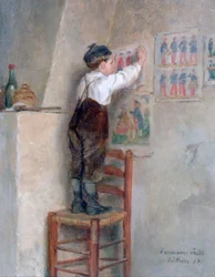 Az osztályteremben, 1883