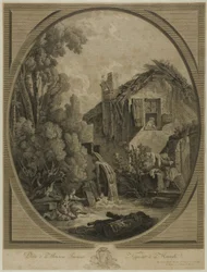 Szélmalom táj