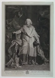 Jacques Benigne Bossuet bíboros (1627-1704) portréja