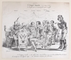 A felfüggesztett kongresszus, kb. 1829.