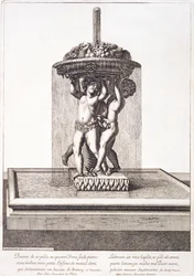 Louis Lerambert szökőkútja Versailles-ban, 1673