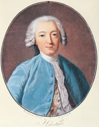 Claude Adrien Helvetius portréja