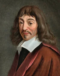 René Descartes portréja