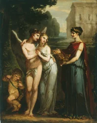 Az Inocence Prefering Love and Riches c. 1804.