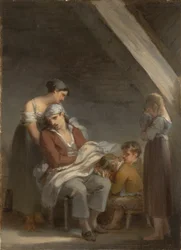 Egy bánatos család, 1821