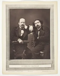 Émile Erckmann (francia író, 1822-1899) és Alexandre Chatrian (francia író, 1826-1890)