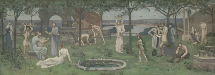 Művészet és természet között, kb. 1890-95.