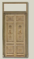 Kétszárnyú ajtók, 1790-es évek.