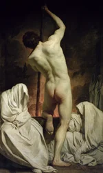 Charon Passing the Shades (olaj, vászon)