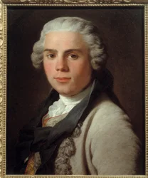 Joseph Vernet (1714-1789) festő portréja. Pierre Subleyras festménye (1699-1749)