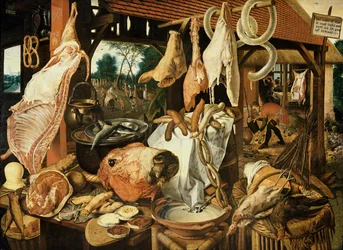 Repülés Egyiptomba, (a húspiac), 1551