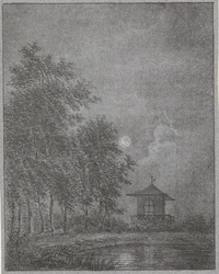 Kert holdfénynél