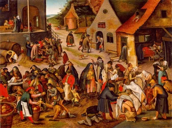 Az irgalmasság hét cselekedete, 1616 és 1638 között