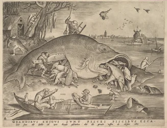A nagy halak kis halat esznek, 1557