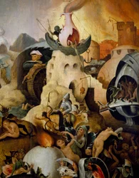 Utolsó ítélet, 1554 körül, Pieter Huys festménye (kb. 1520-kb. 1584), olaj, tábla
